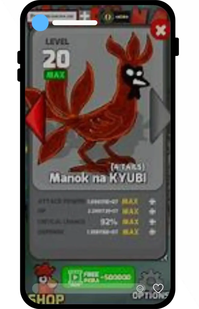 Manok Na Kyubi / Demon Fox (4-Tail)